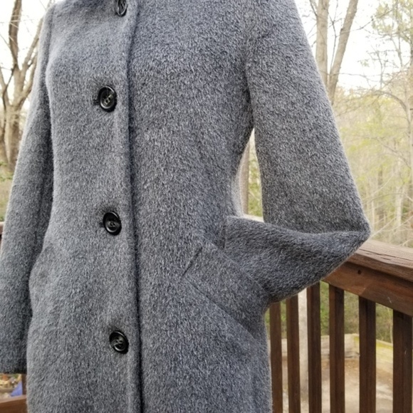 BCBGMaxAzria mohair coat Size 6 - Picture 3 of 8